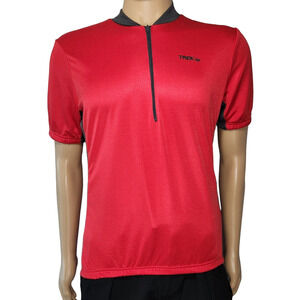 Trek Cycling Jersey Shirt USA Size Medium Red